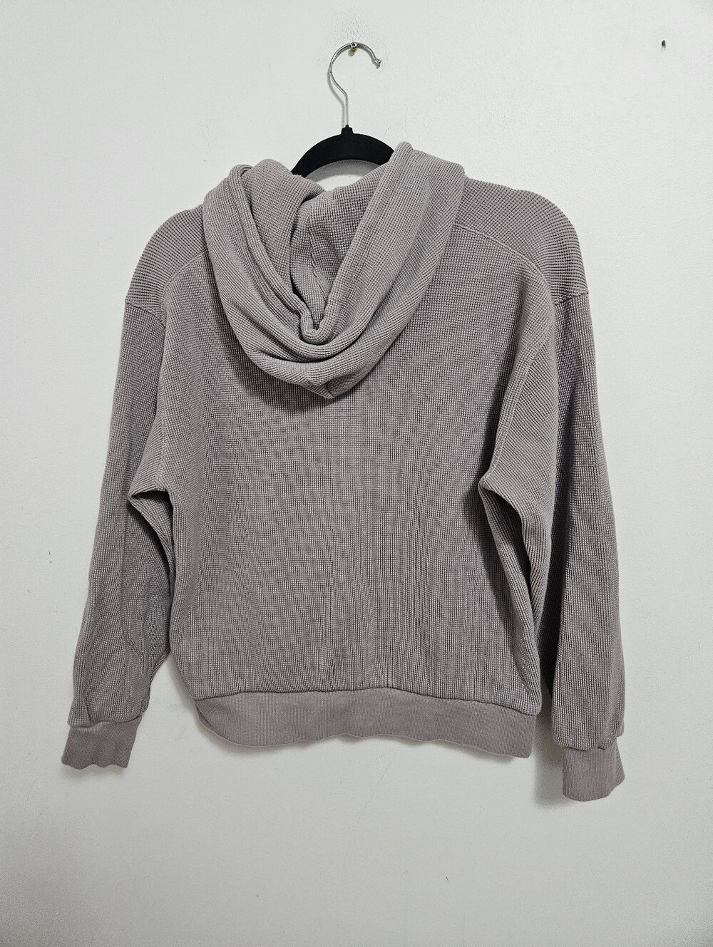 TNA Cotton Waffle Hoddie Sweatshirt XS - Picture 7 of 9